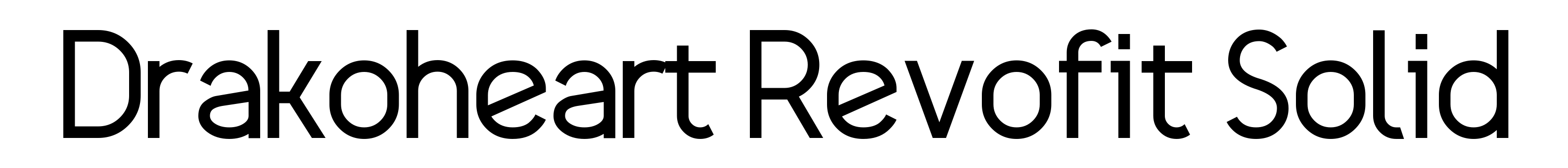 Drakoheart Revofit Solid